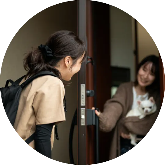 ご自宅へお伺い